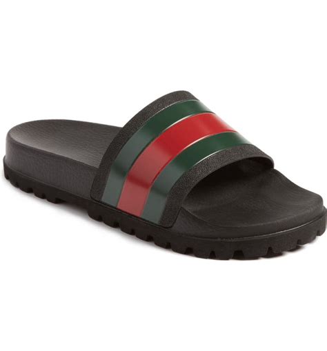 gucci pool slides sale|gucci slides nordstrom.